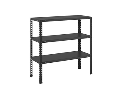 Купить Стеллаж ES 75KD/75x30/3 Black