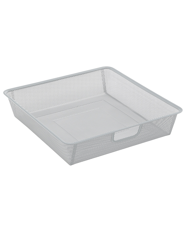 Купить Корзина мелкосетчатая ПРАКТИК Home GBM 45х10 белая