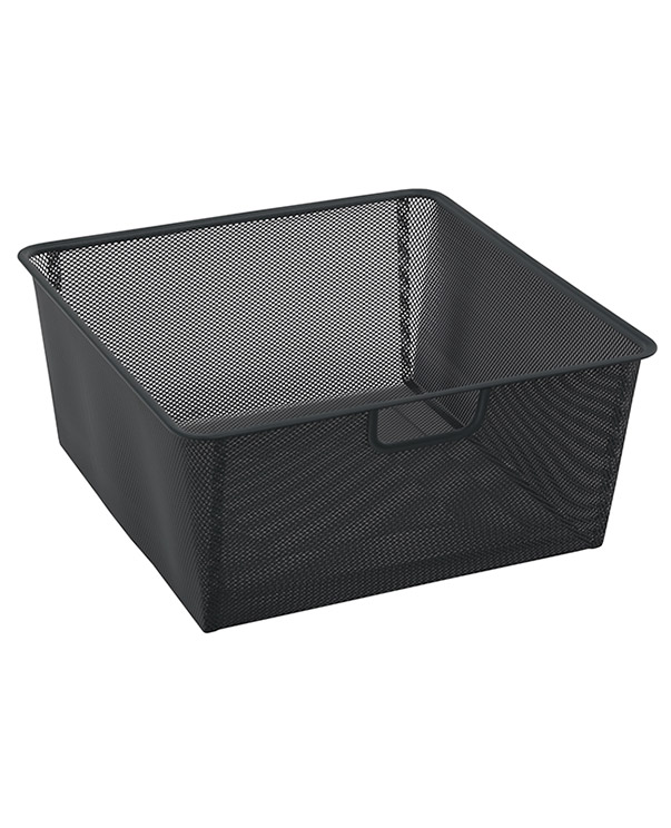 Купить Корзина мелкосетчатая ПРАКТИК Home GBM 45х20 графит