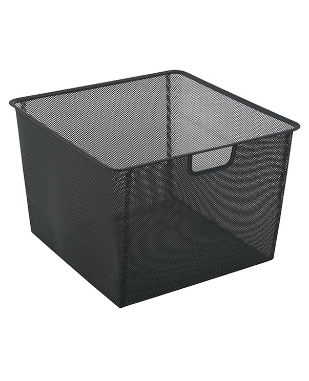 Купить Корзина мелкосетчатая ПРАКТИК Home GBM 45х30 графит