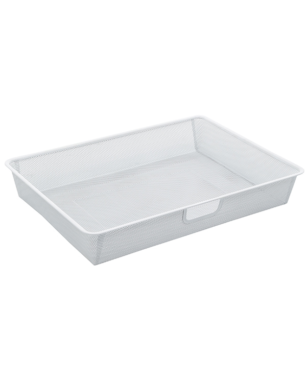 Купить Корзина мелкосетчатая ПРАКТИК Home GBM 60х10 белая