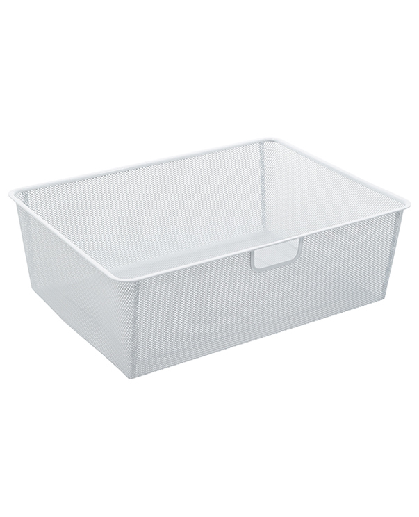 Купить Корзина мелкосетчатая ПРАКТИК Home GBM 60х20 белая