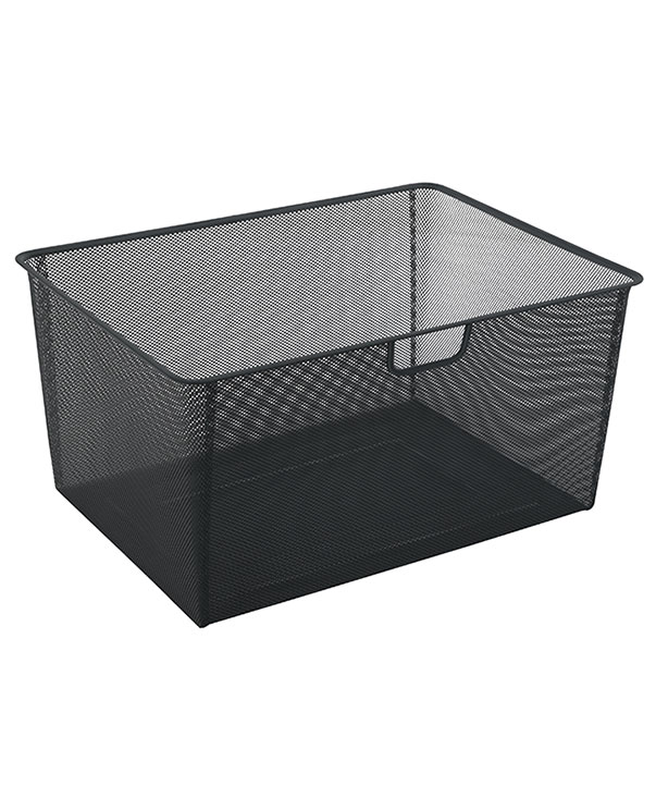 Купить Корзина мелкосетчатая ПРАКТИК Home GBM 60х30 графит