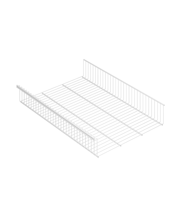 Купить Полка-корзина ПРАКТИК Home GSb 60х40 белый