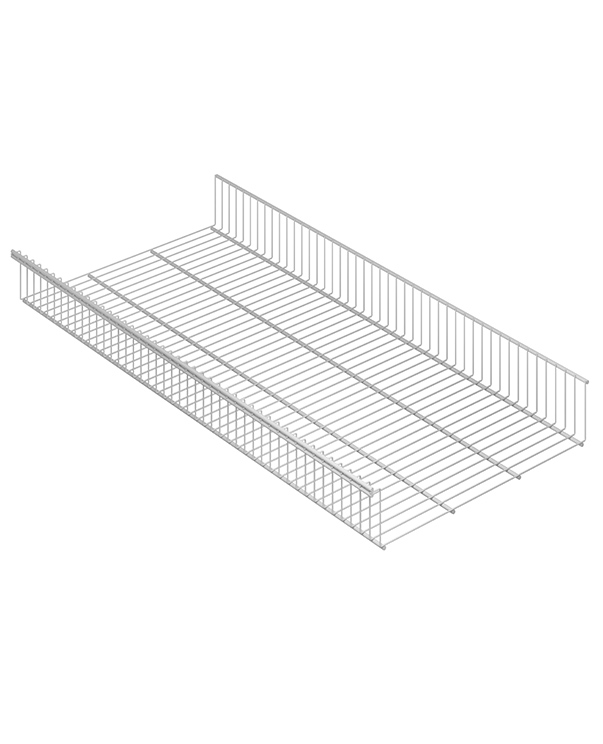 Купить Полка-корзина ПРАКТИК Home GSb 90х40 белый