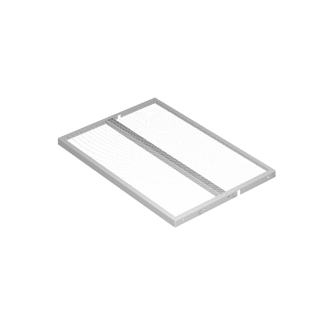 Купить Полка мелкосетчатая ПРАКТИК Home GShM 60х40 белая