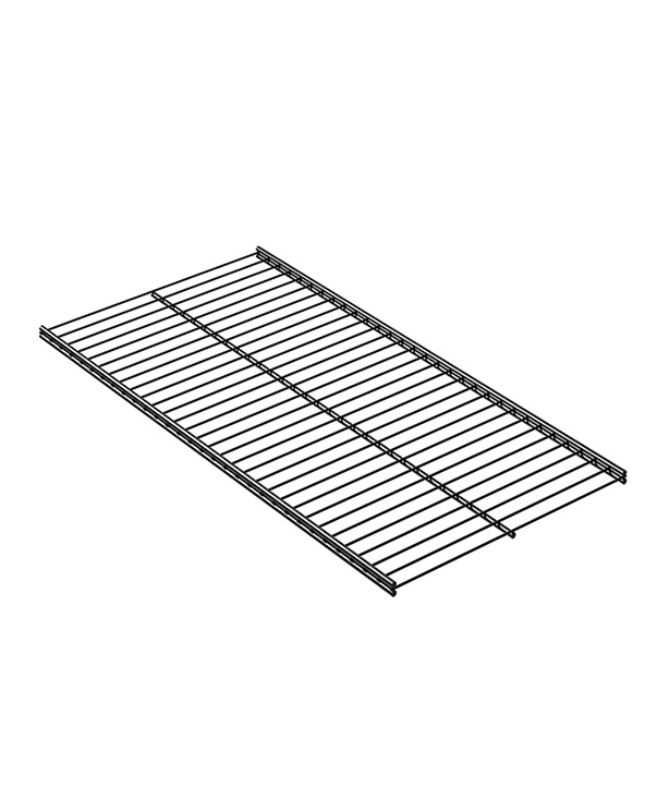 Купить Полка сетчатая ПРАКТИК Home GSh 60х30 графит