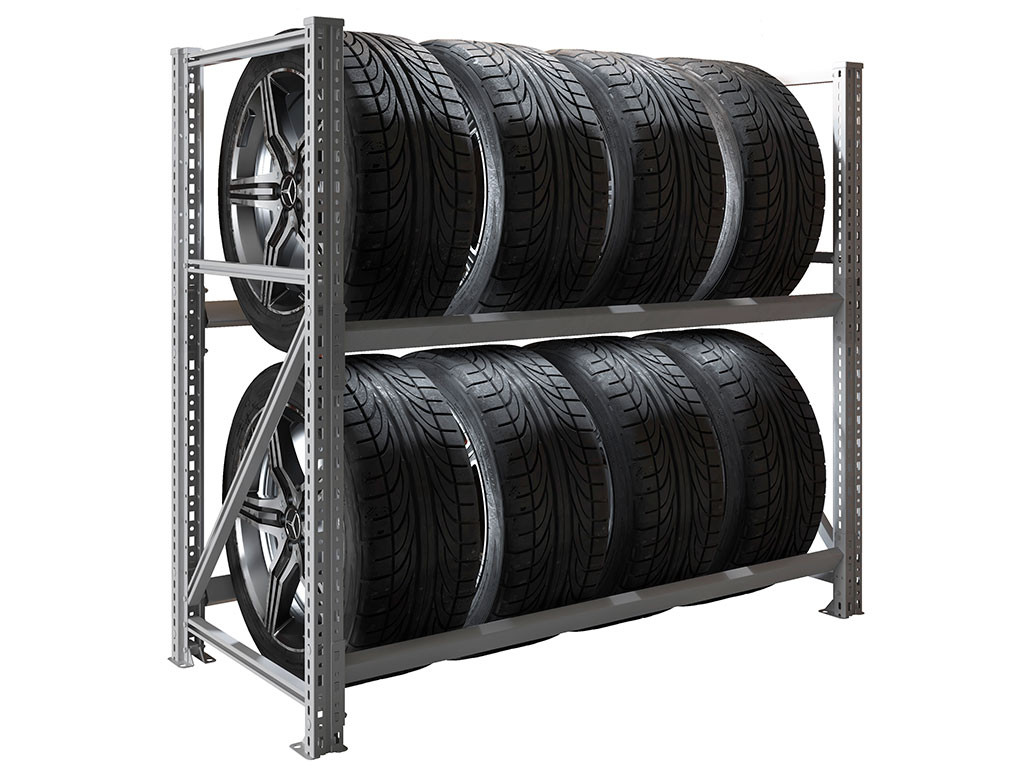 Купить Стеллаж MS Pro 1200/1353x606 стационарный для хранения 8 шин *